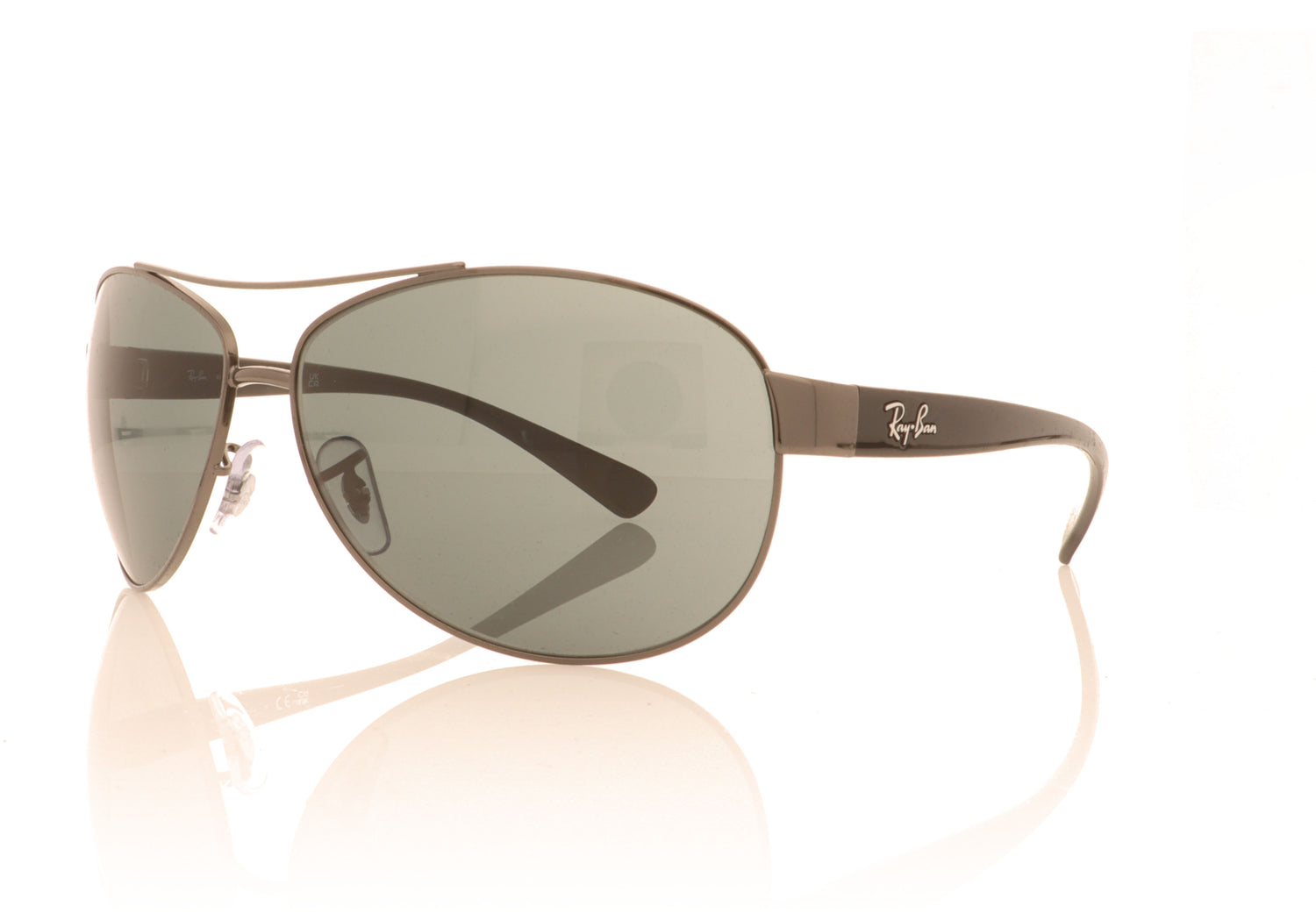 Ray-Ban Rb3386 004/71 Gunmetal Sunglasses - Angle