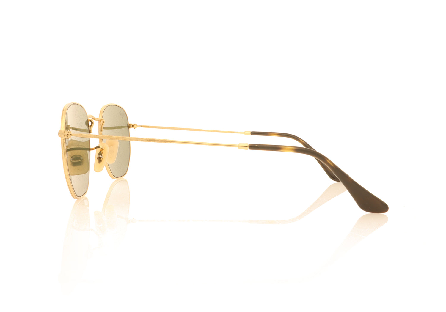 Ray-Ban RB3548N 1 Gold Sunglasses - Side