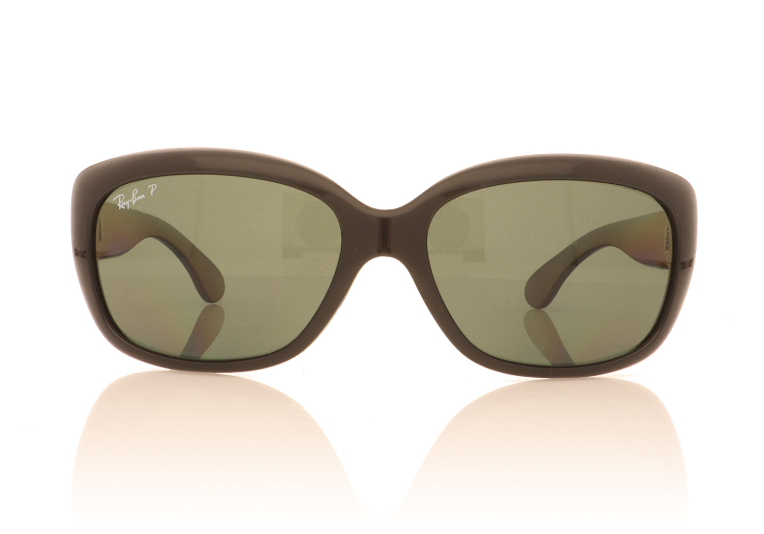 Ray-Ban Jackie Ohh 601/58 Black Sunglasses - Front