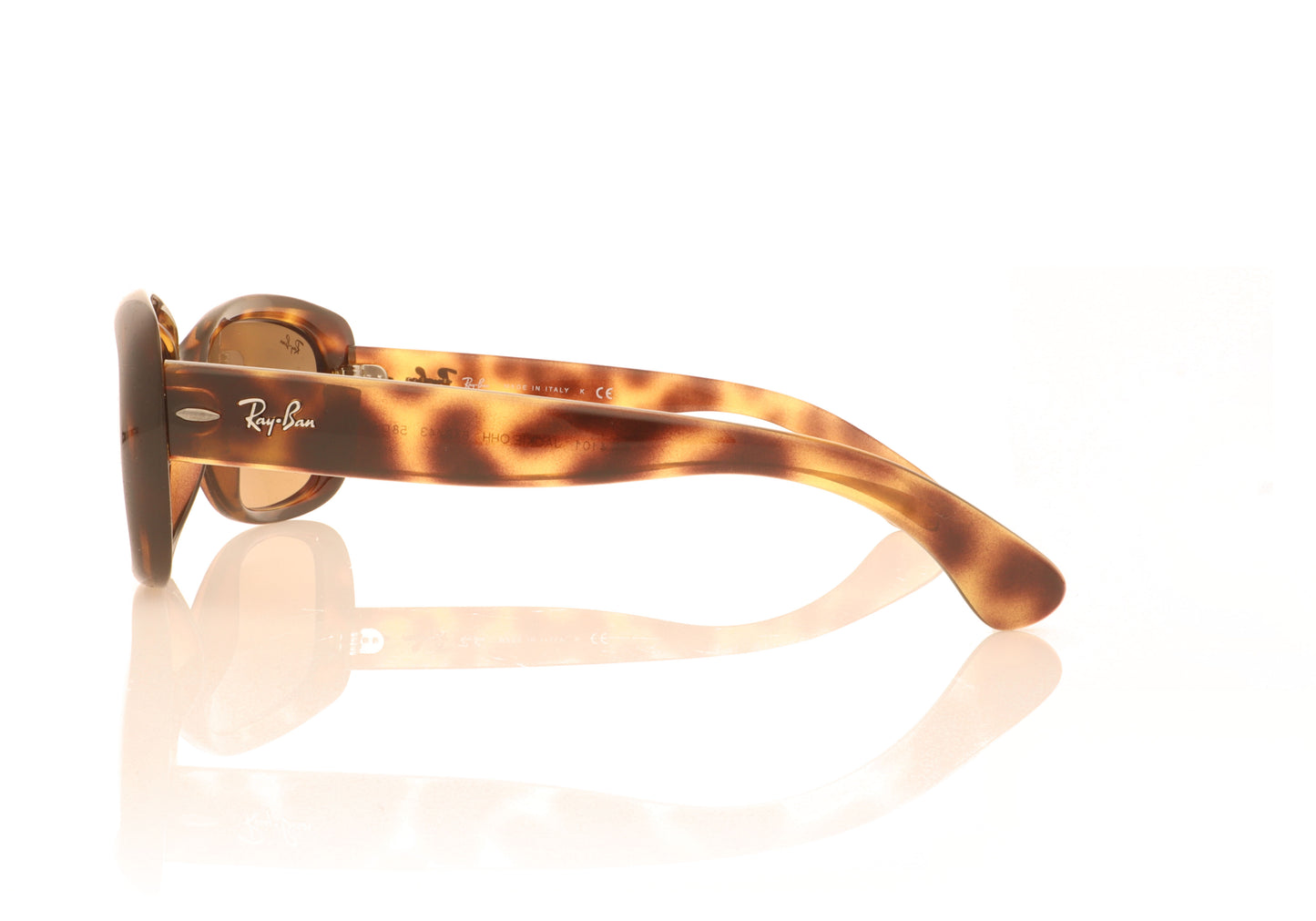 Ray-Ban Jackie Ohh 642/43 Havana Sunglasses - Side