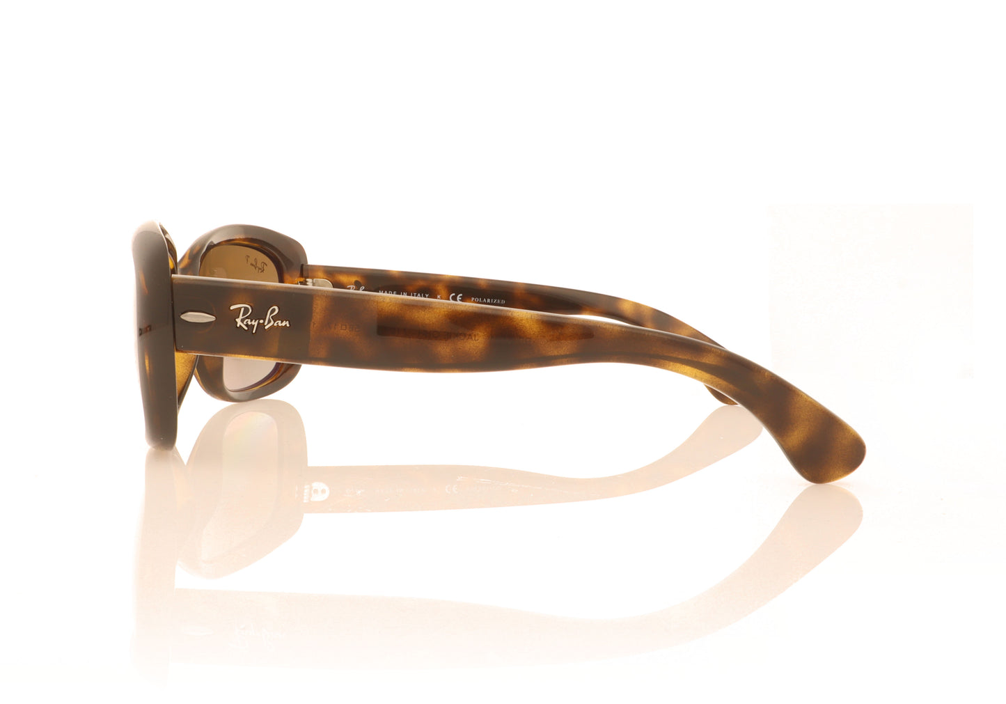 Ray-Ban Jackie Ohh 710/T5 Light Havana Sunglasses - Side