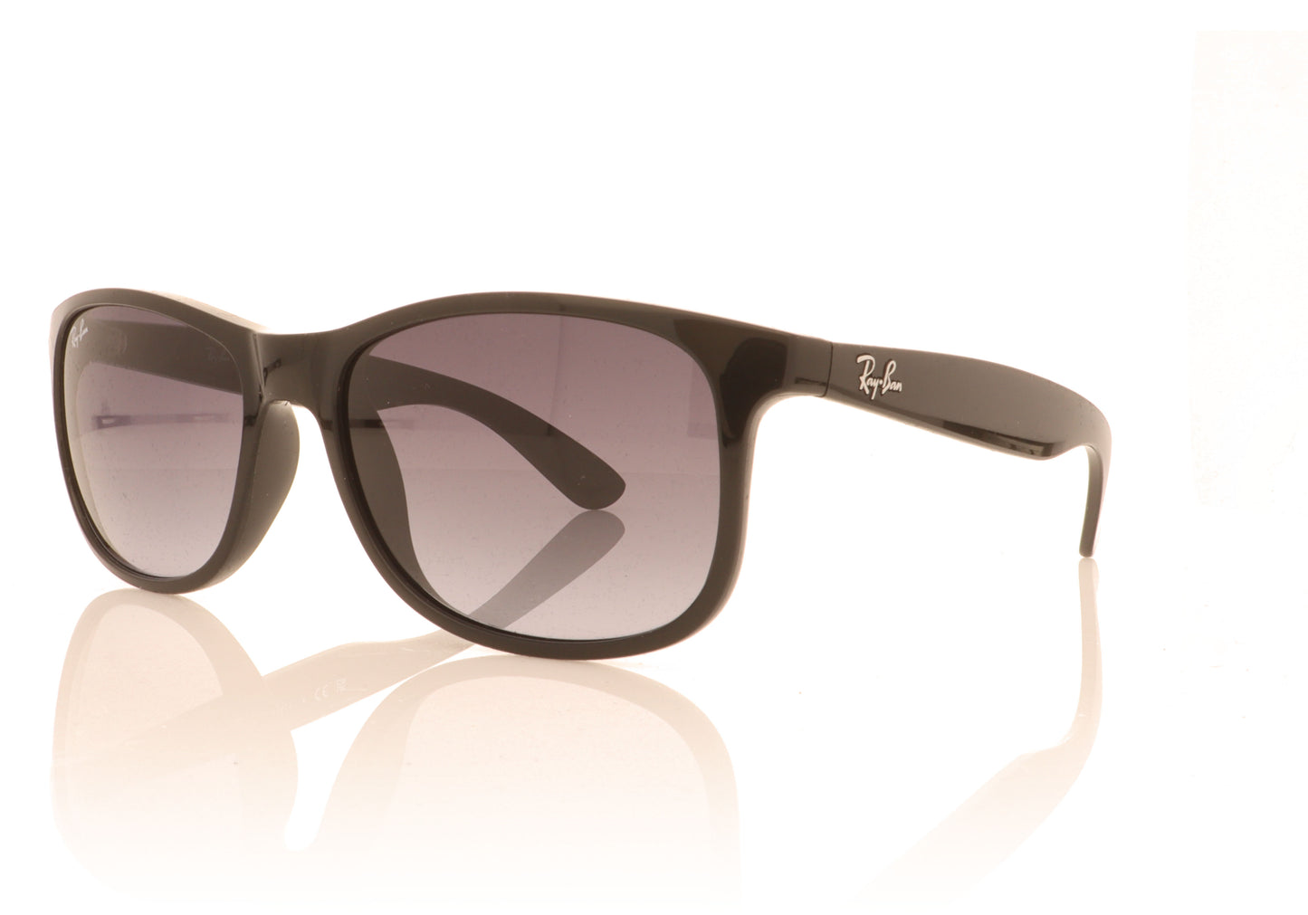 Ray-Ban Andy 601/8G Black Sunglasses - Angle