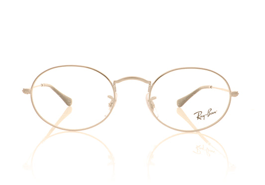 Ray-Ban Oval 2502 Gunmetal Glasses - Front