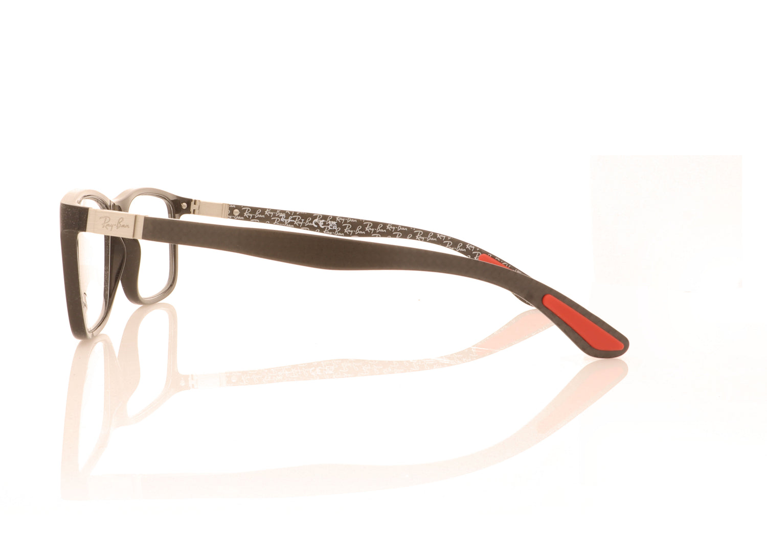Ray-Ban RB 8908 2000 Black Glasses - Side