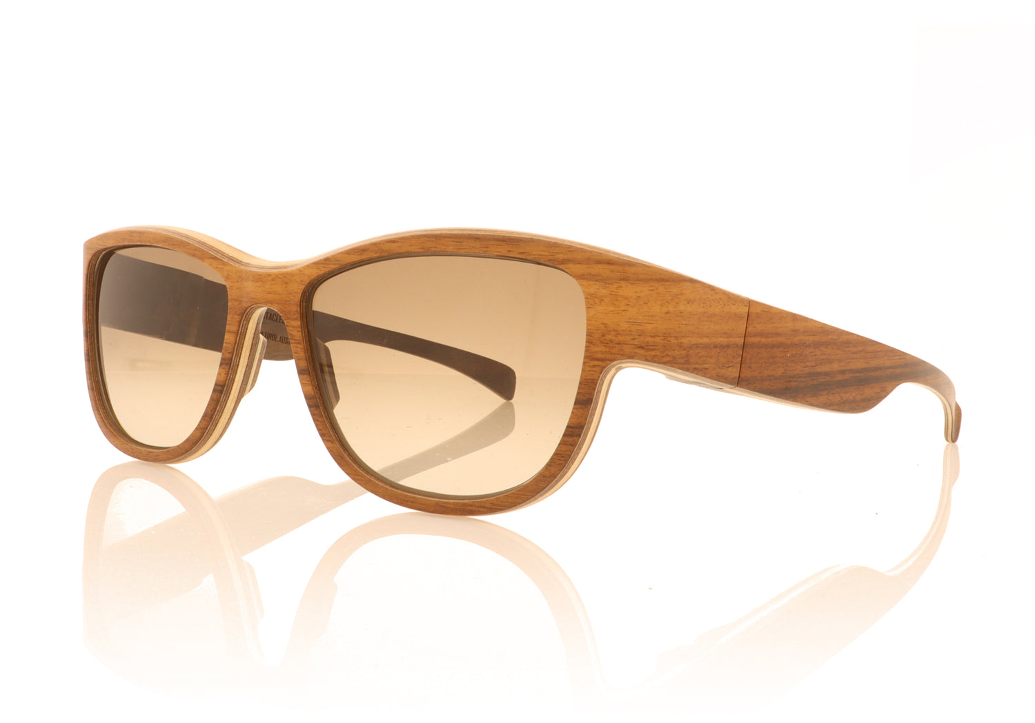 ROLF Spectacles Arabella sun 53 Oak Wood Sunglasses - Angle