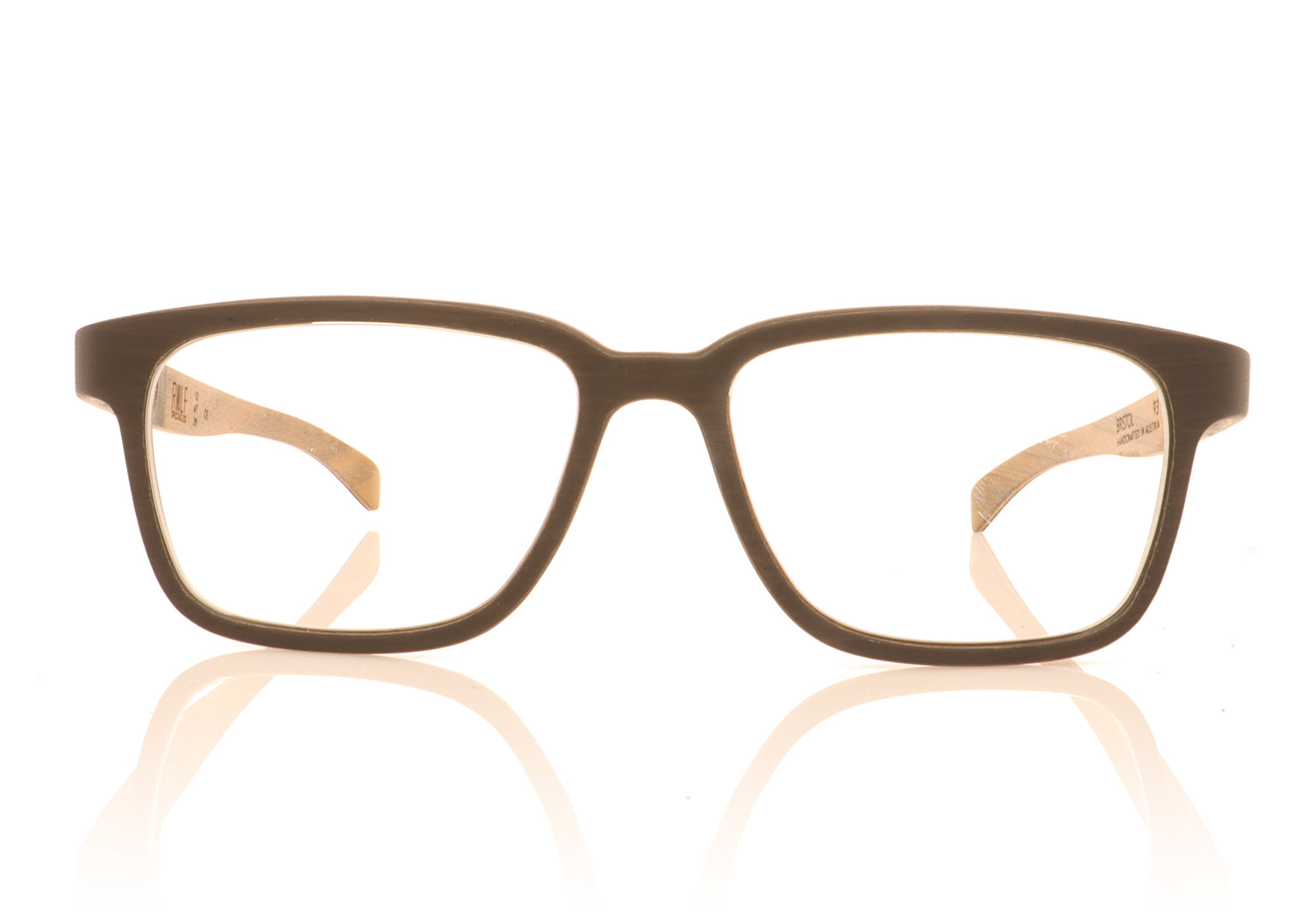ROLF Spectacles Bristol 93 bog oak | walnut Glasses - Front