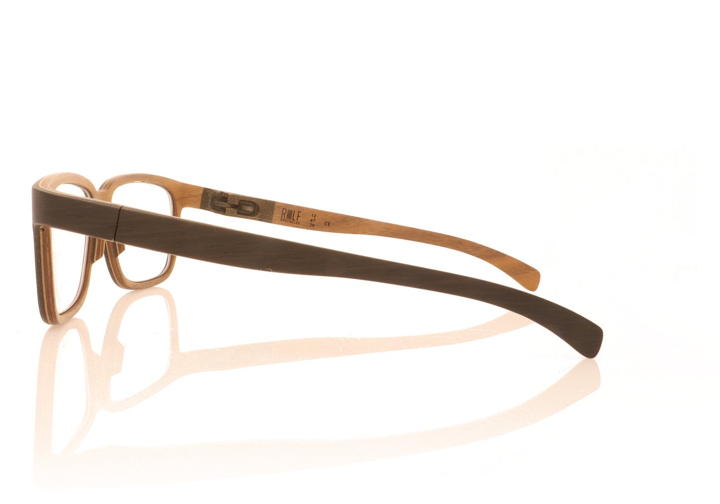 ROLF Spectacles Bristol 93 bog oak | walnut Glasses - Side