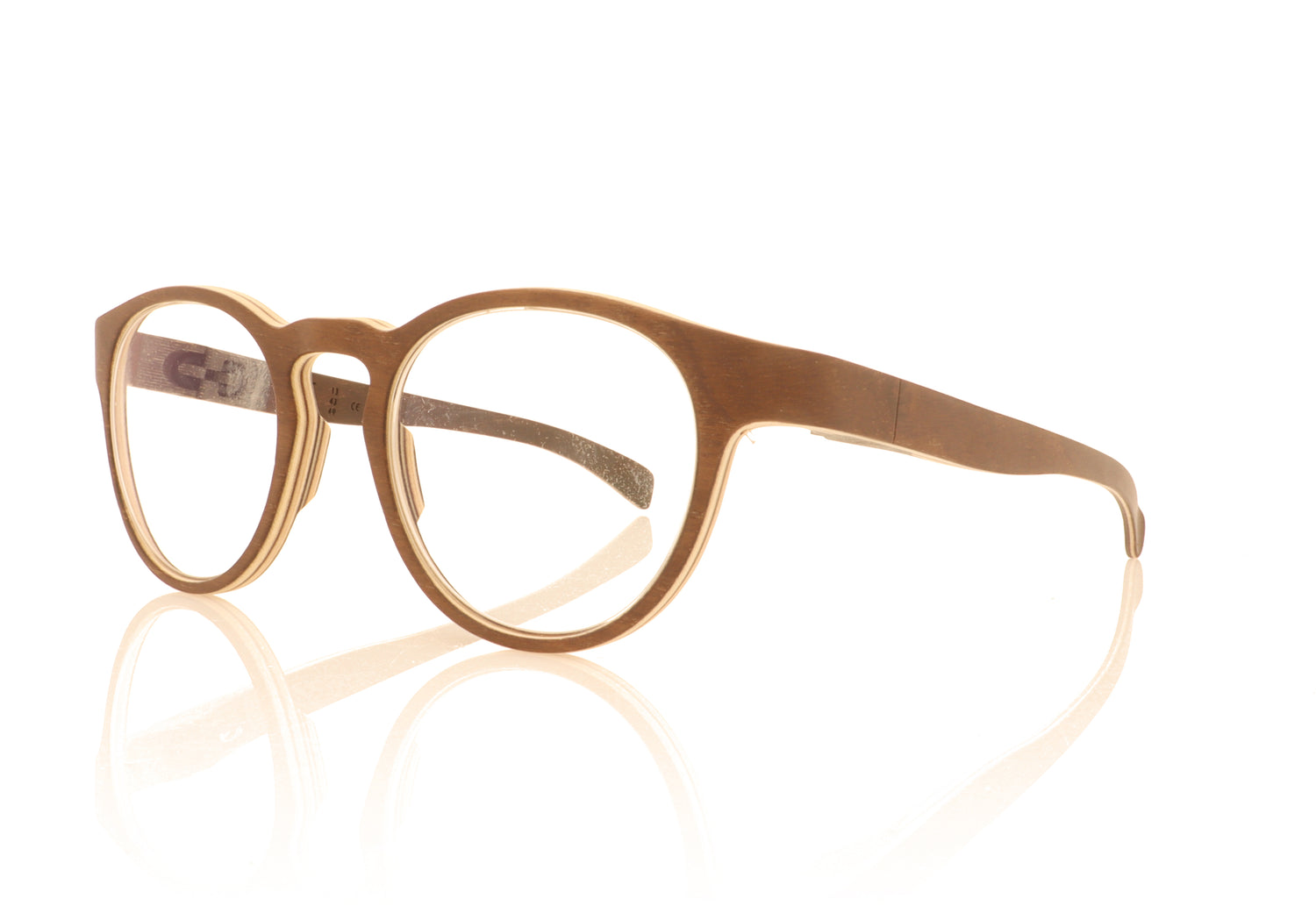 ROLF Spectacles Cameo 95 Wood Glasses - Angle
