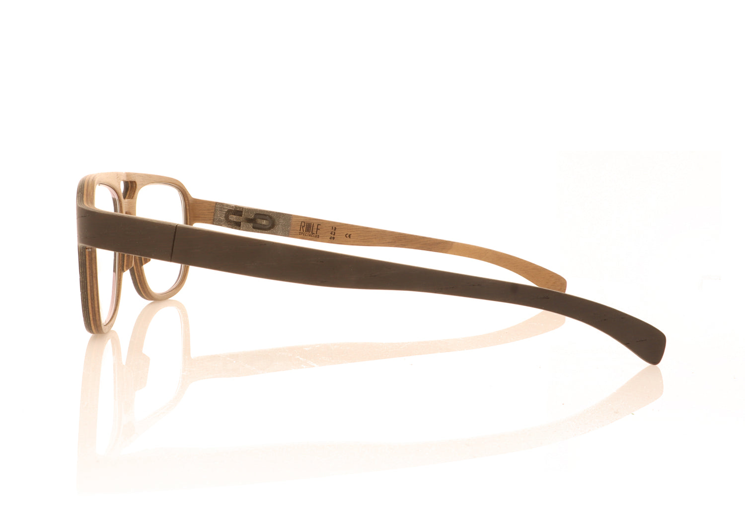 ROLF Spectacles Catalina 93 Brown Glasses - Side