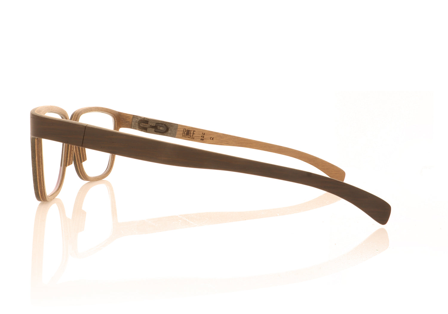 ROLF Spectacles Escort 93 Brown Glasses - Side