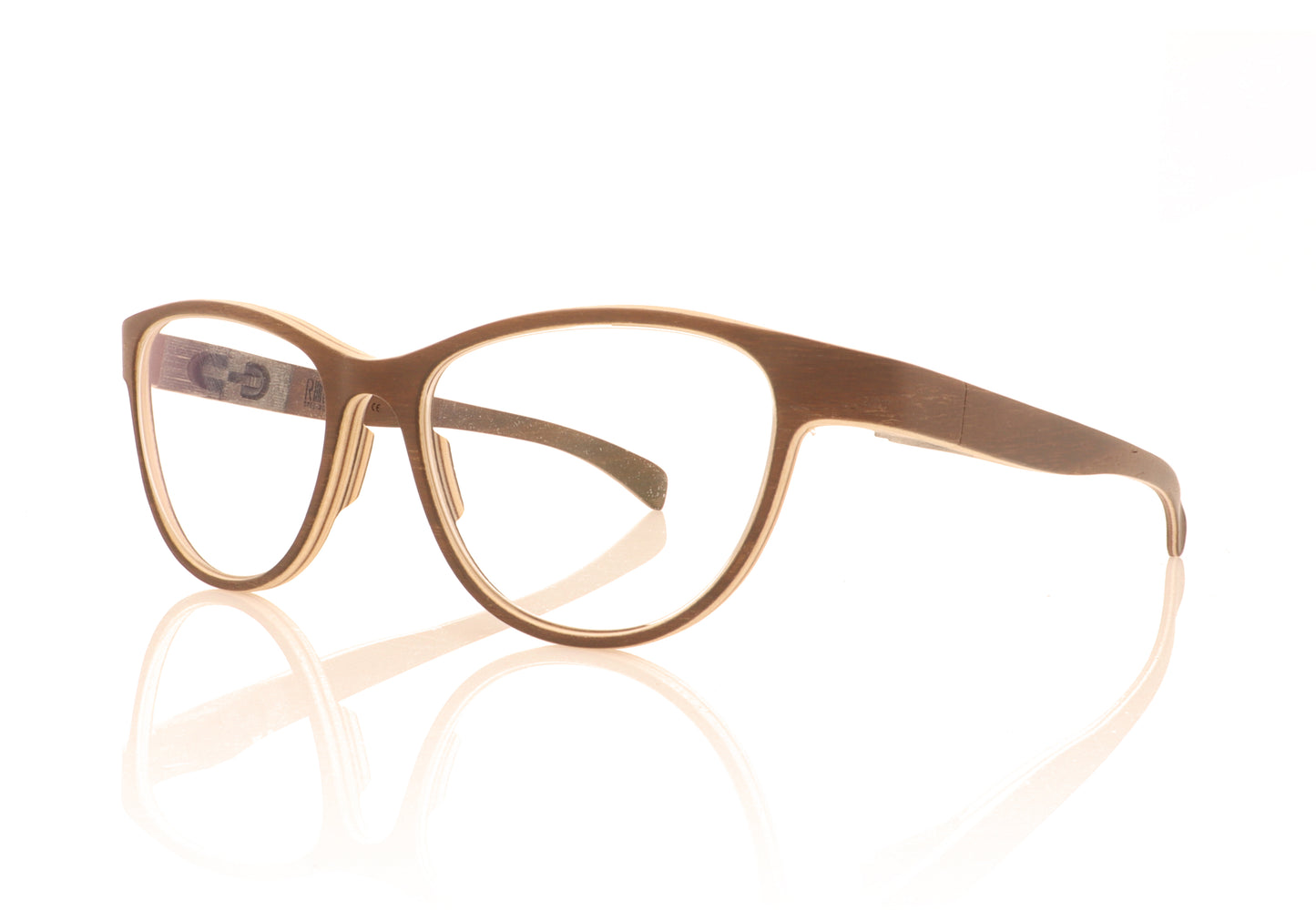 ROLF Spectacles Independence 95 Brown Glasses - Angle