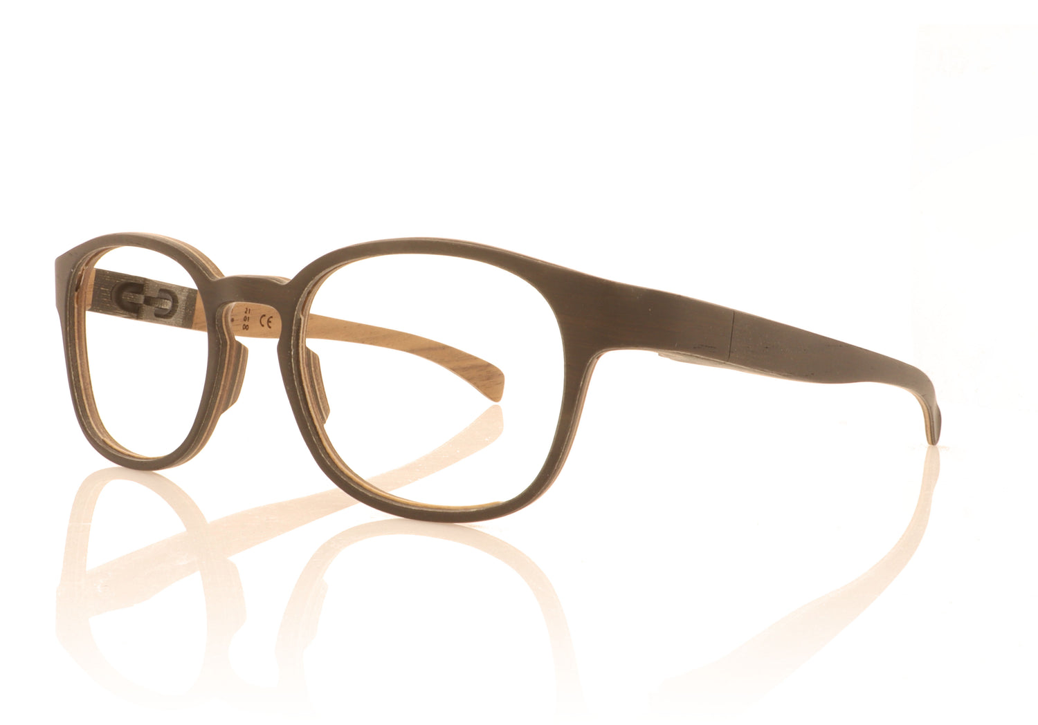 ROLF Spectacles Landaulet 93 Brown Glasses - Angle