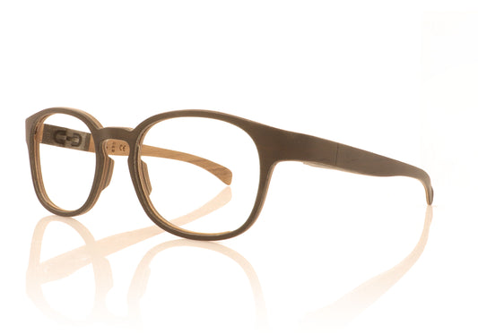 ROLF Spectacles Landaulet 93 Brown Glasses - Angle