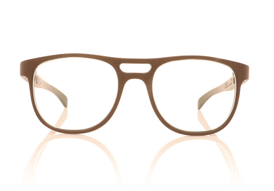 ROLF Spectacles Veloce 96 Brown Glasses - Front