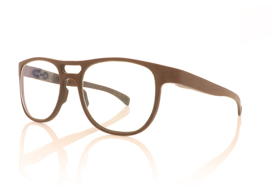 ROLF Spectacles Veloce 96 Brown Glasses - Angle