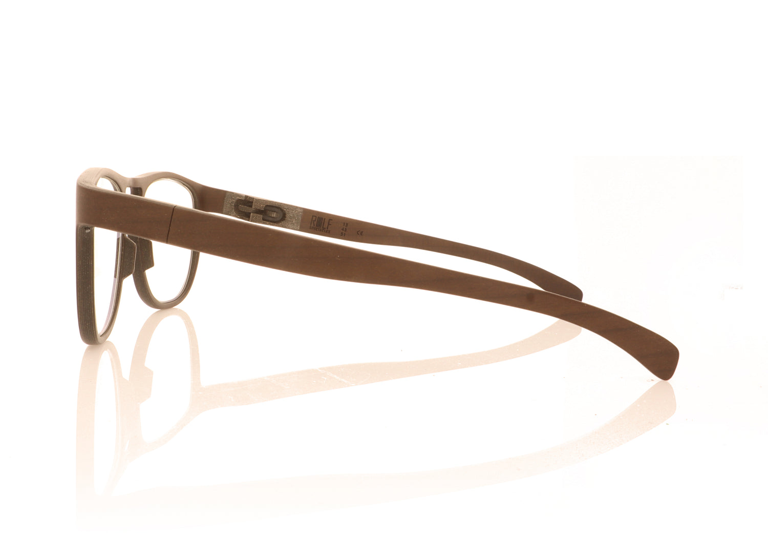 ROLF Spectacles Veloce 96 Brown Glasses - Side