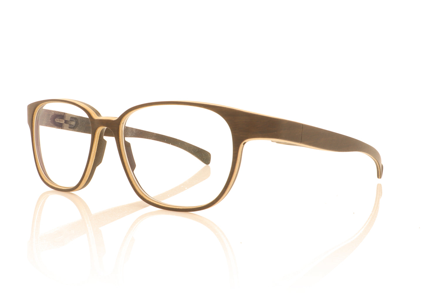 ROLF Spectacles Zephyr 203 eucalyptus maple Glasses - Angle