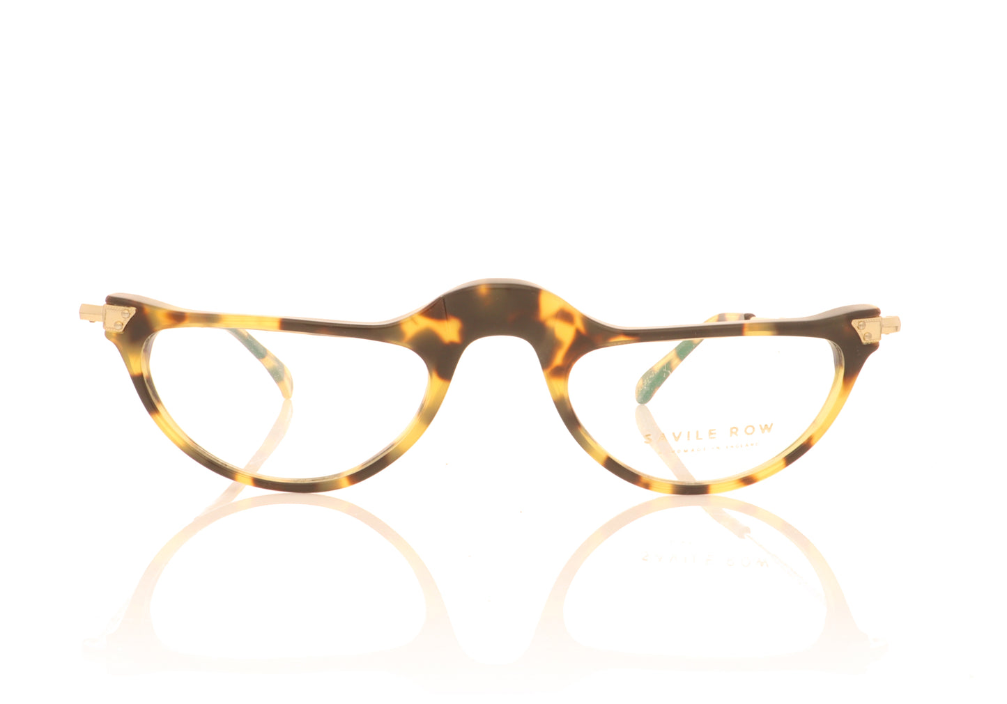 Savile Row Brandy Havana Havana Glasses - Front