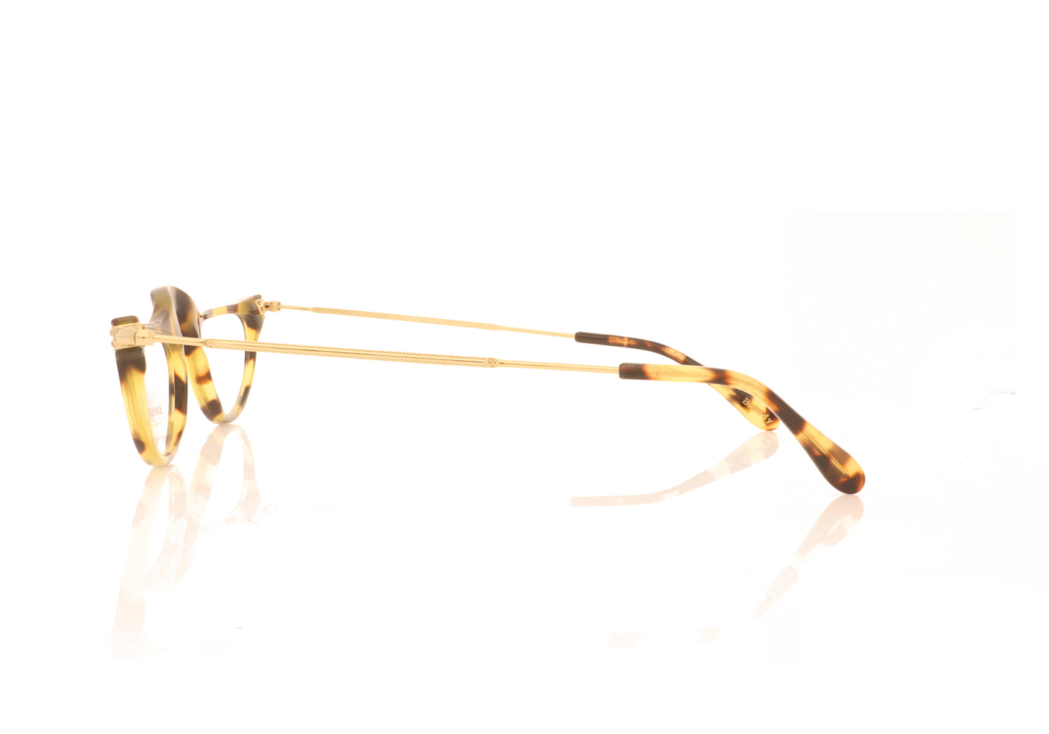 Savile Row Brandy Havana Havana Glasses - Side