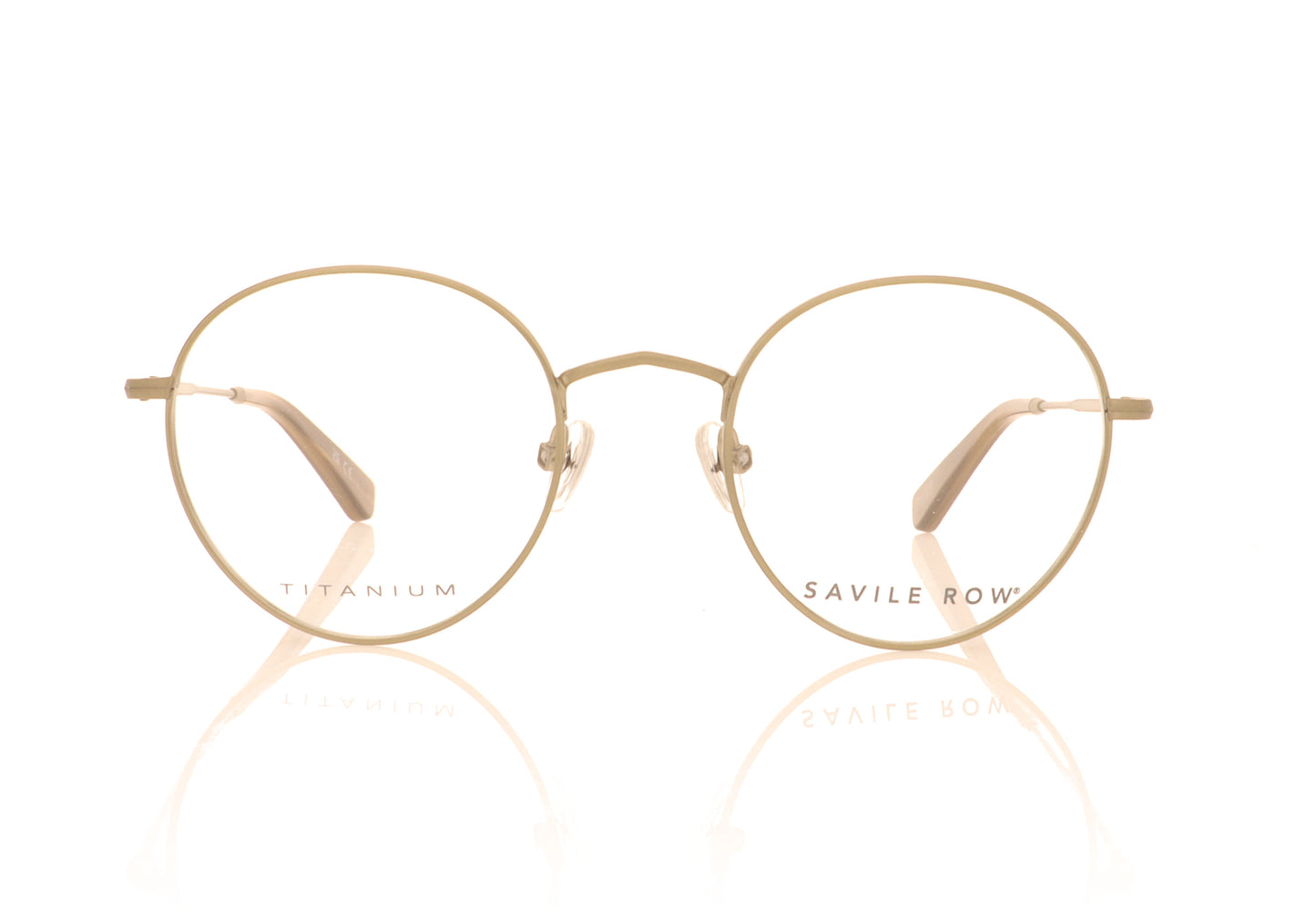 Savile Row SRO 007 001 Gold Glasses - Front