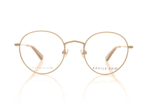 Savile Row SRO 007 001 Gold Glasses - Front