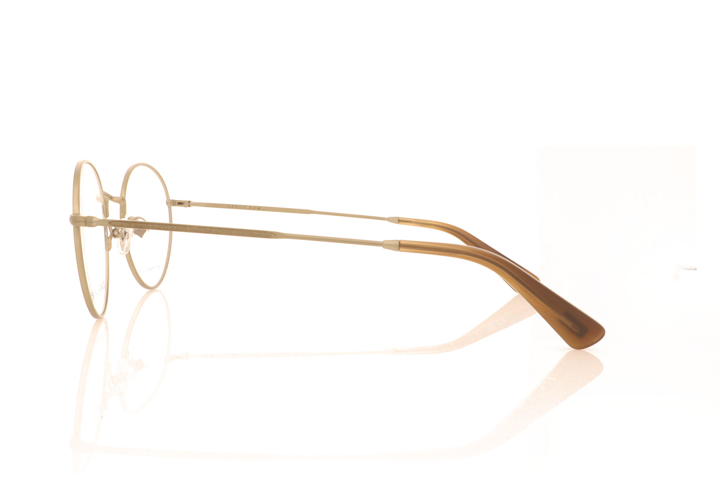 Savile Row SRO 007 001 Gold Glasses - Side