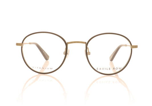 Savile Row SRO 014 001 Gold Glasses - Front