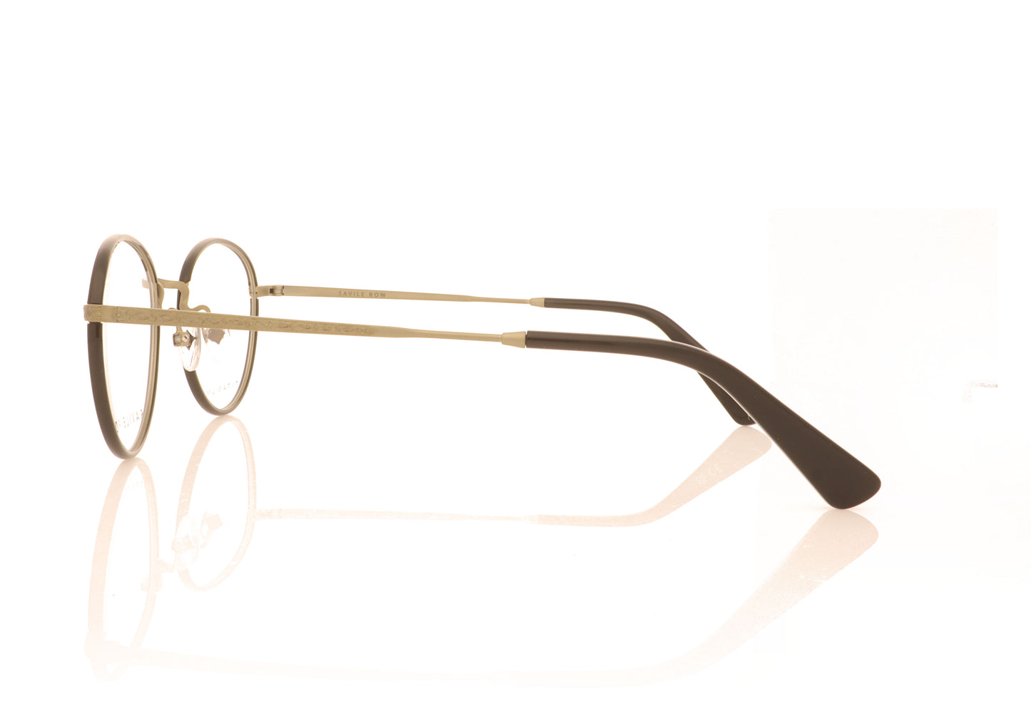 Savile Row SRO 014 001 Gold Glasses - Side