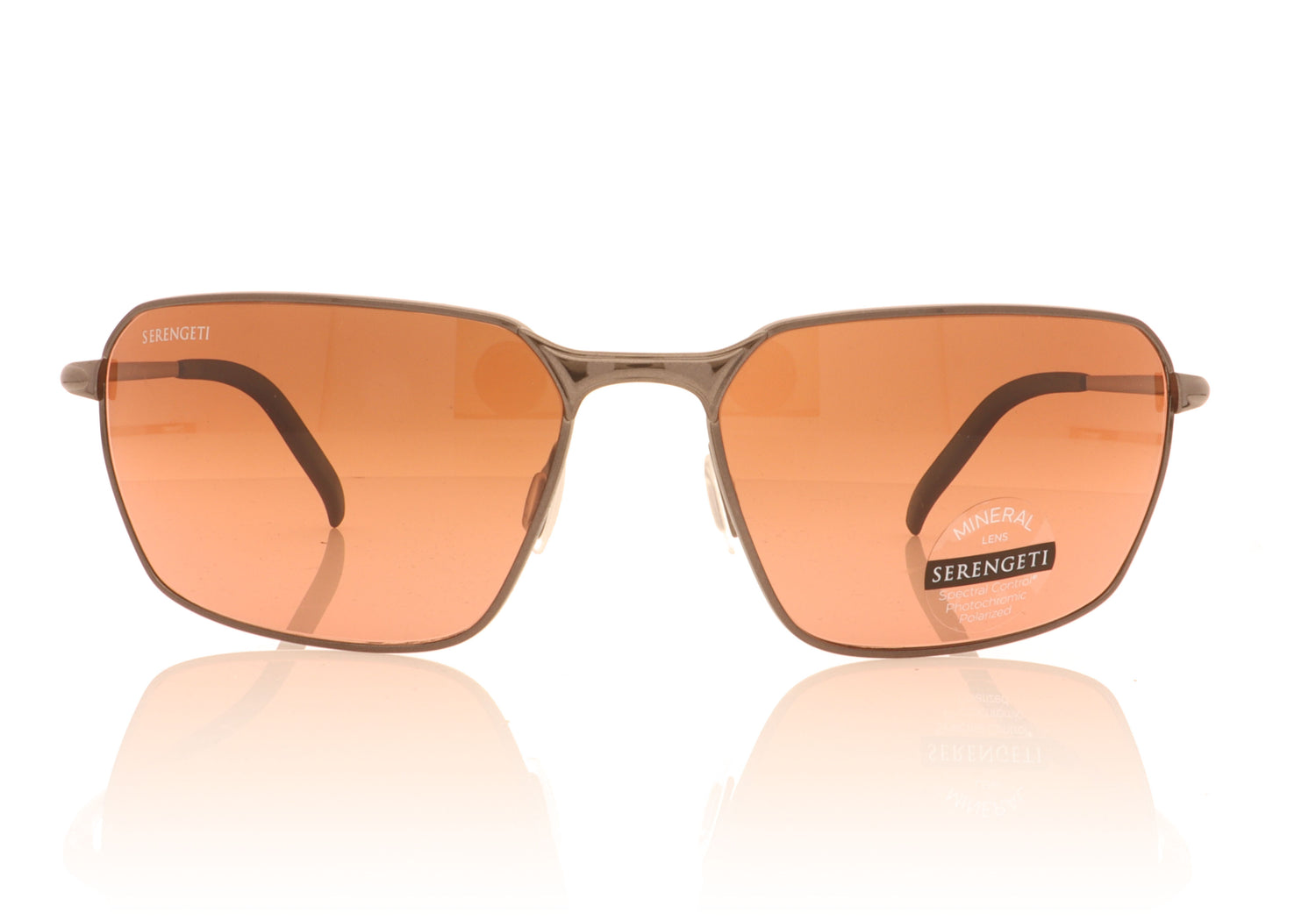 Serengeti Shelton SS547003 Gunmetal Sunglasses - Front