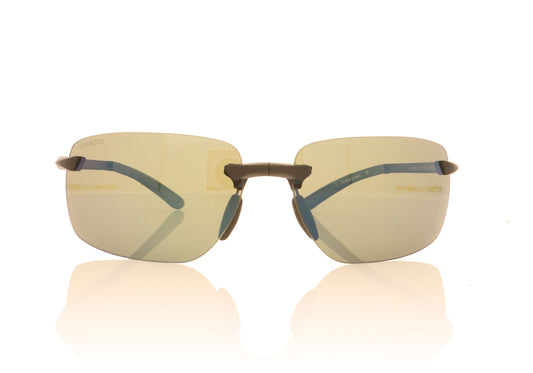 Serengeti Vernazza Sun 8788 Matte Black Sunglasses - Front