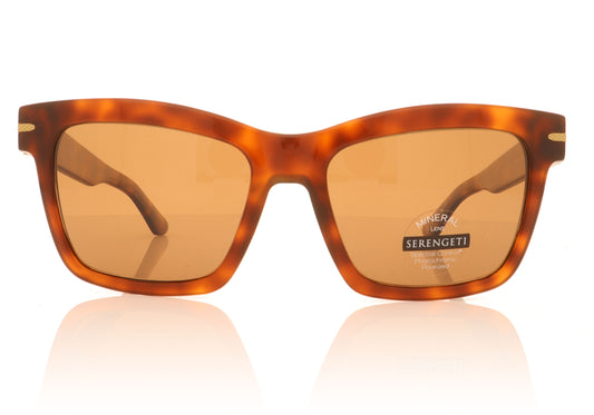 Serengeti Winona SS528005 Havana Sunglasses - Front