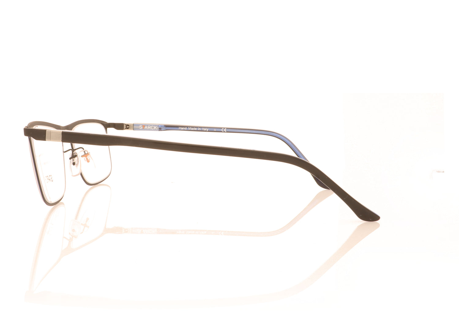 Starck 0SH2030 4 Matte Black Glasses - Side