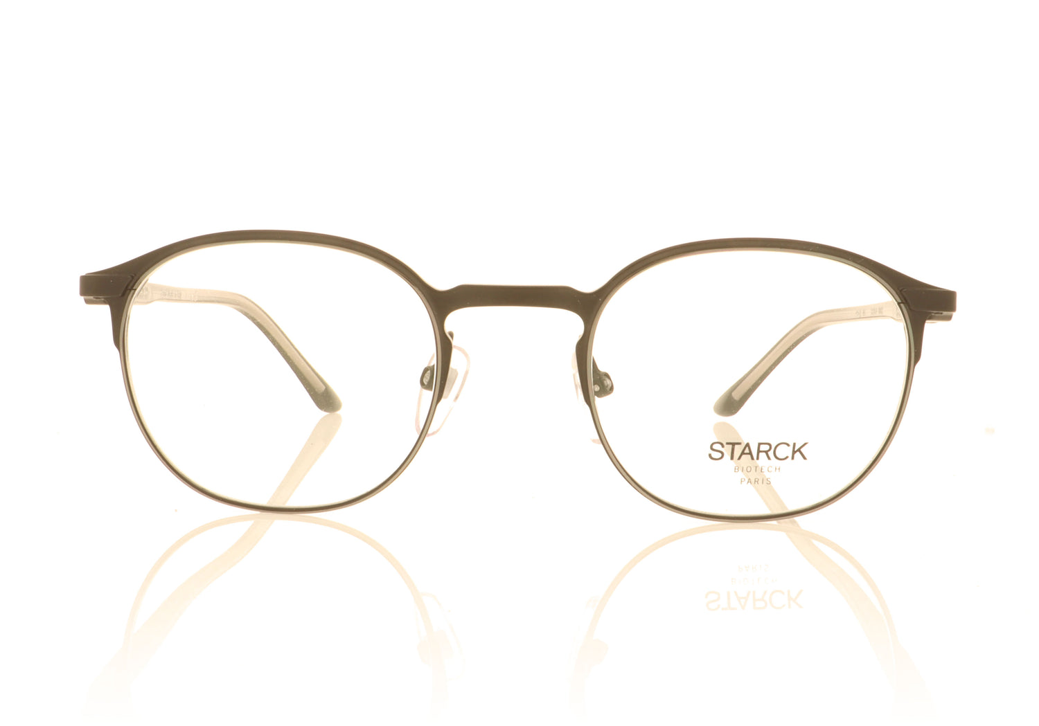 Starck SH2074 0003 Matte Black Glasses - Front