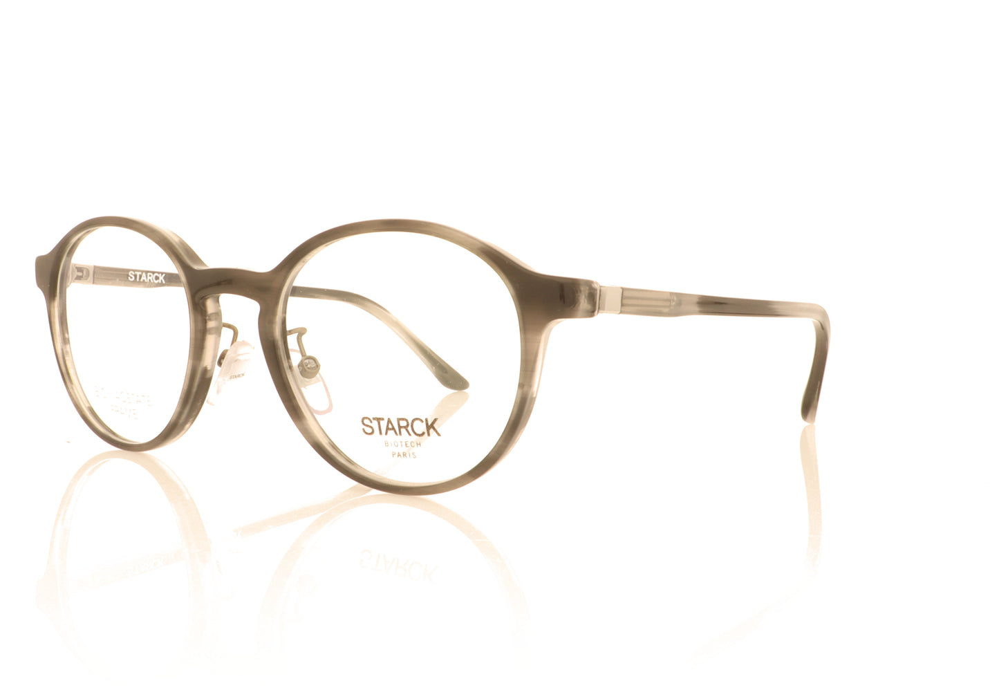 Starck SH3075 0004 Grey Glasses - Angle