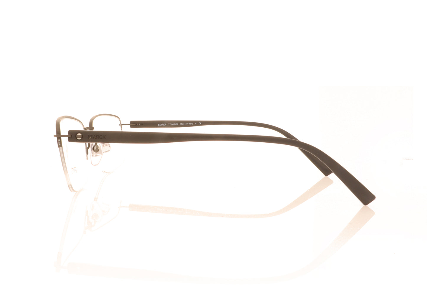Starck 0SH2053T 1 Matt Black Glasses - Side