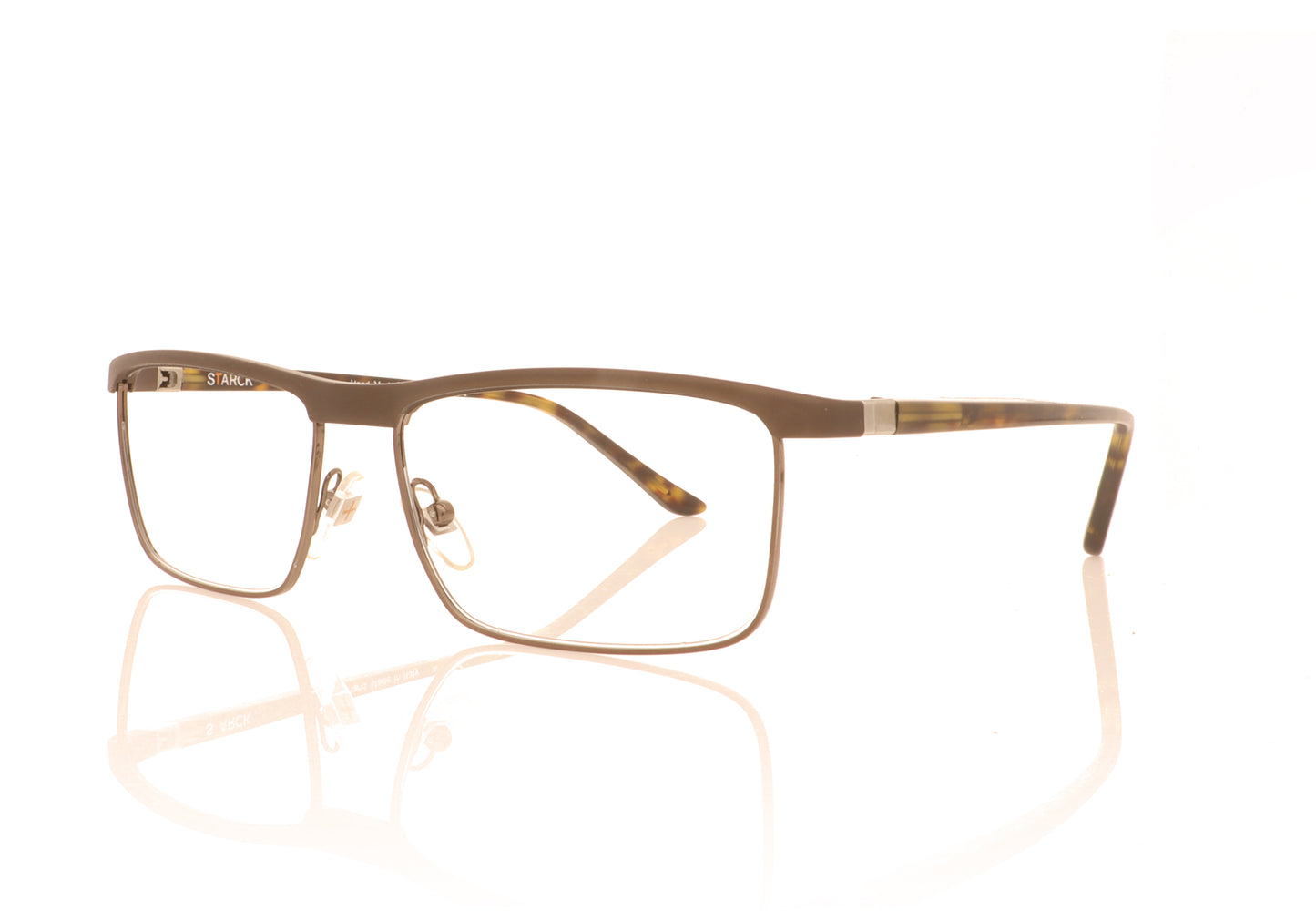 Starck SH2017 2 Brown Glasses - Angle