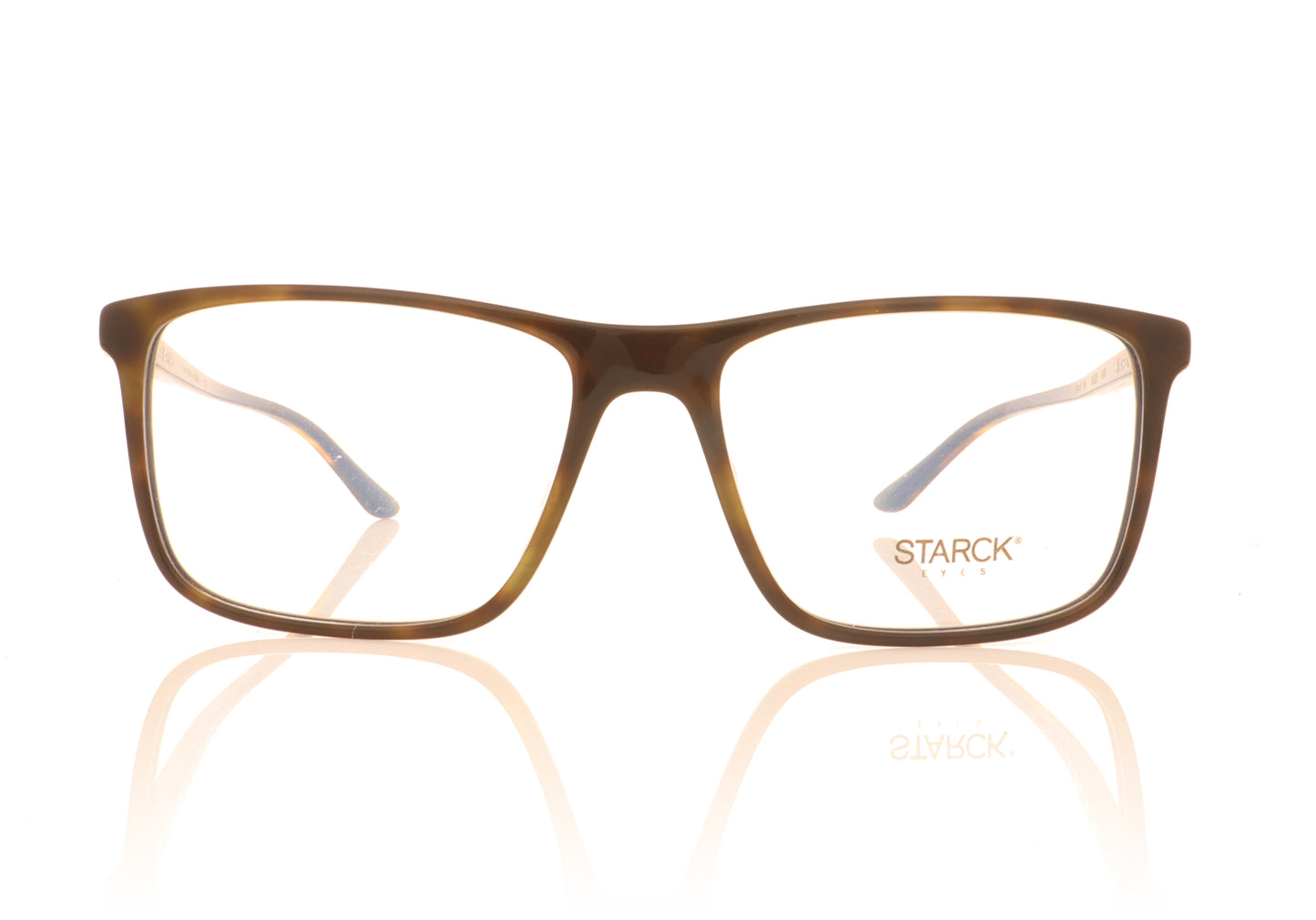 Starck SH3025 8 Blue Havanna Glasses - Front
