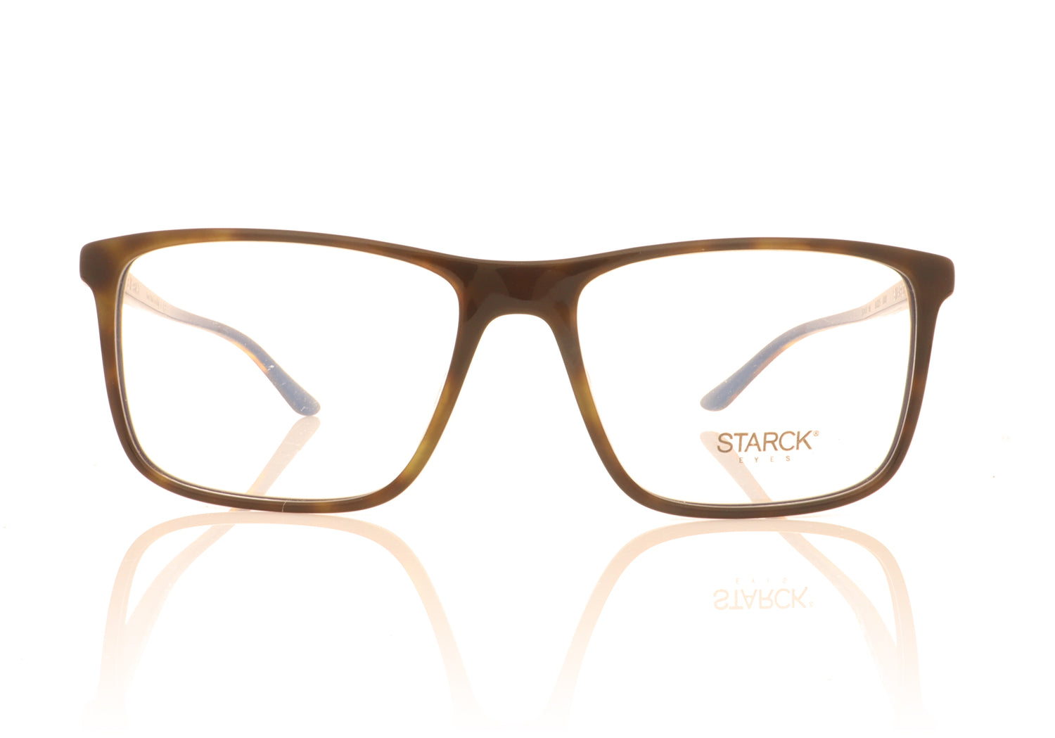 Starck SH3025 8 Blue Havanna Glasses - Front