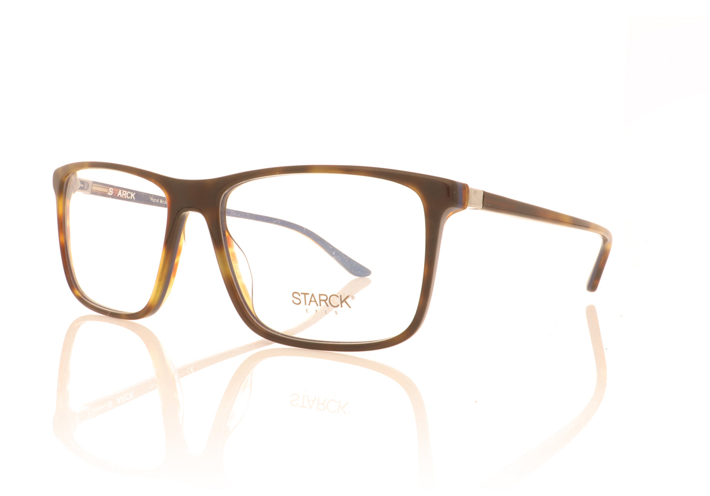 Starck SH3025 8 Blue Havanna Glasses - Angle