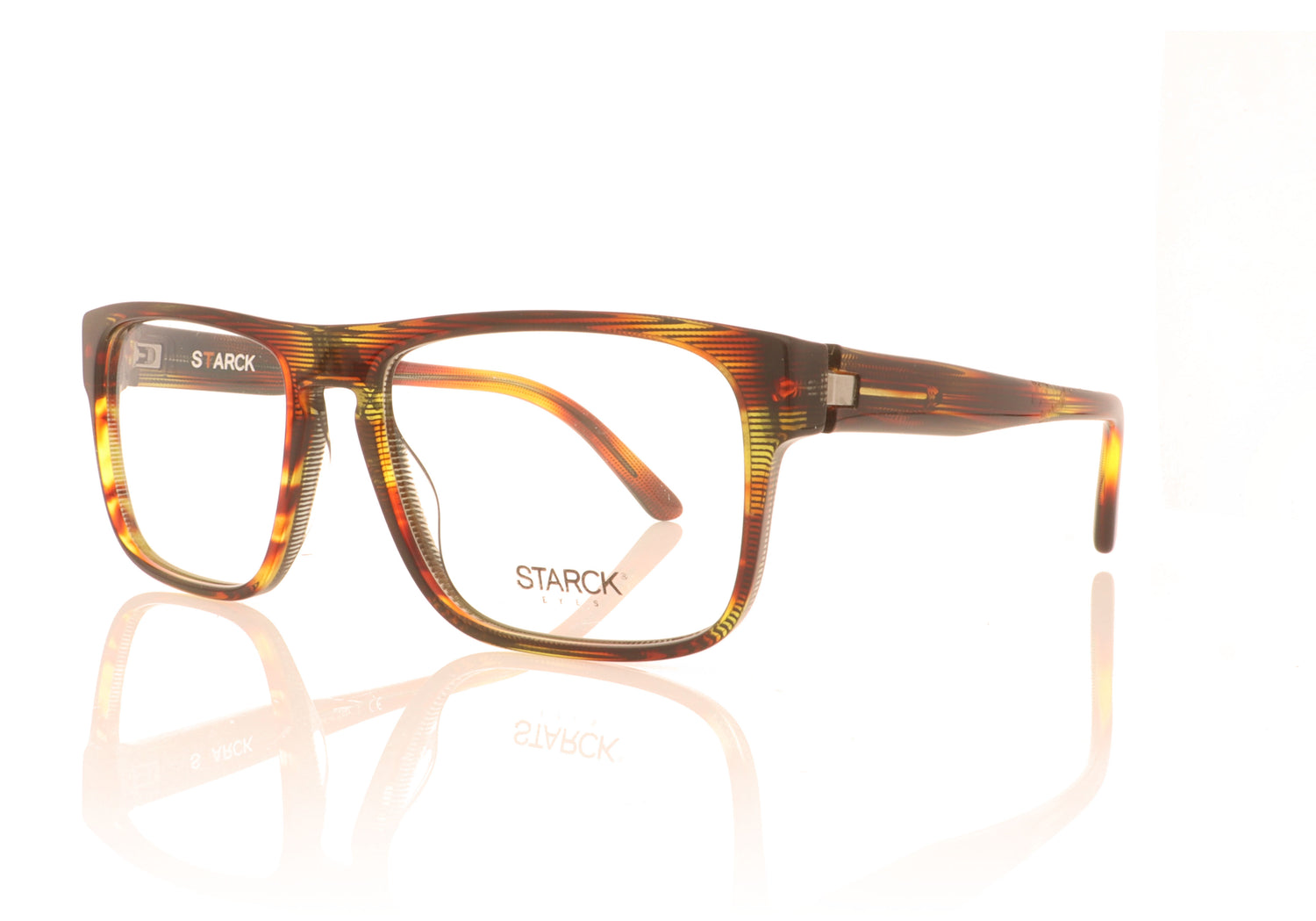 Starck SH3049 3 Brown Glasses - Angle