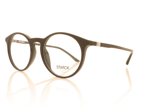 Starck 3079 0001 Black Glasses - Angle