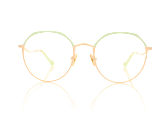 Sunday Somewhere OPT013 C2 Gold Glasses - Front