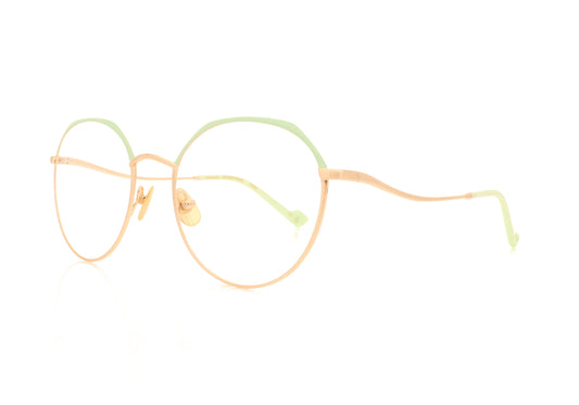 Sunday Somewhere OPT013 C2 Gold Glasses - Angle