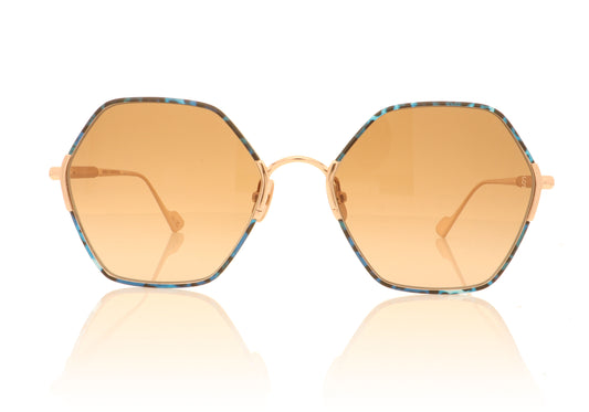 Sunday Somewhere SUN7028 01BC Rose Gold Sunglasses - Front