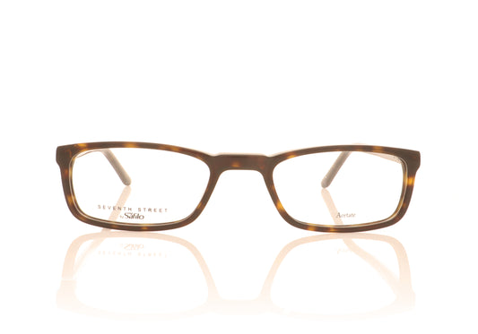 Seventh Street 7A 010 86 Dark Havana Glasses - Front