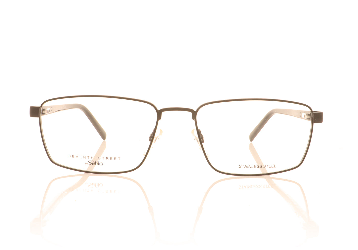 Seventh Street 7A 070 3 Matt Black Glasses - Front