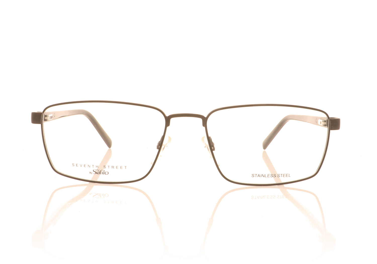 Seventh Street 7A 070 3 Matt Black Glasses - Front