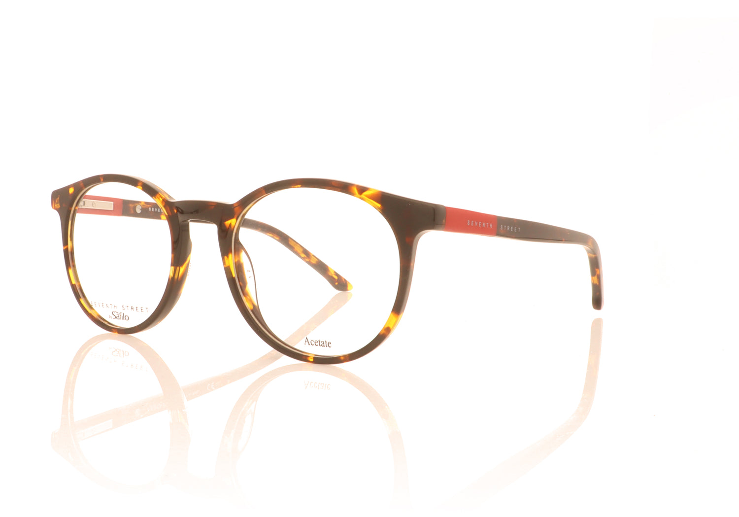 Seventh Street S 281 86 Dark Havana Glasses - Angle