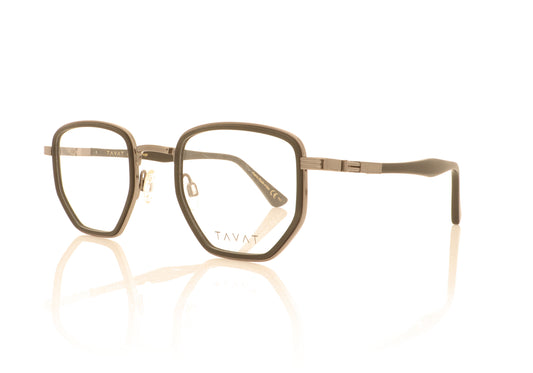 Tavat EX315T BLM Matte Black Glasses - Angle