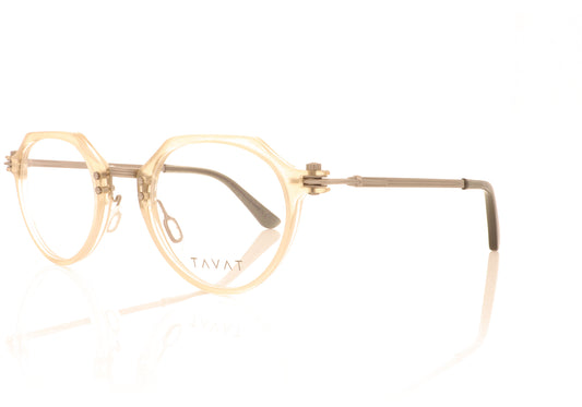 Tavat Soupcan Cinque CHM Clear Glasses - Angle